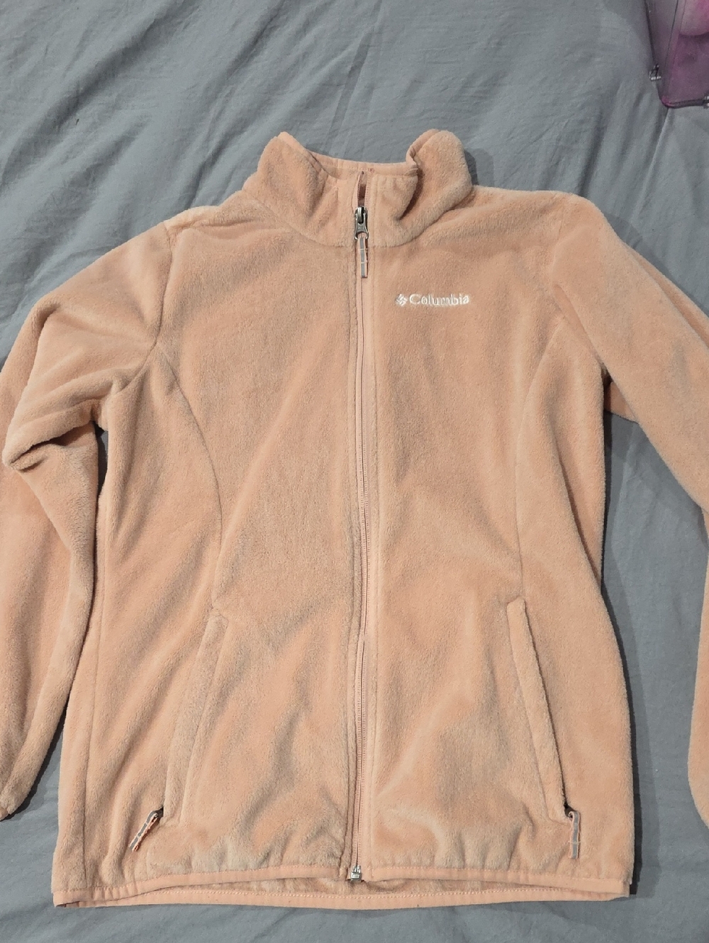 Columbia Peach‎  Fleece Zip Jacket